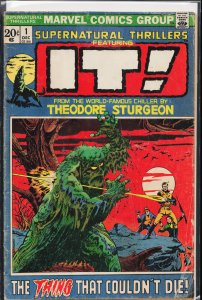 Supernatural Thrillers #1 (1972) It