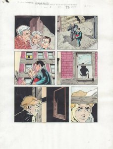 Spectacular Spider-Man #-1 p.23 Color Guide - Aunt May & Uncle Ben John Kalisz