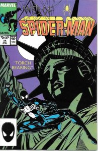 WEB of SPIDER-MAN #28, VF/NM, Black Suit, 1985 1987, more Marvel in store