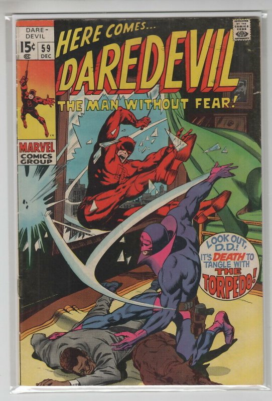 DAREDEVIL (1964 MARVEL) #59 FN+ A15209