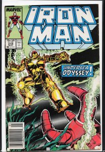 Iron Man #218 (1987) Iron Man
