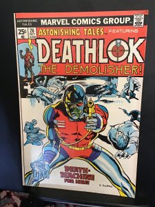 Astonishing Tales #26 (1974) 2nd Deathlok The Demolisher!  High-grade VF wow