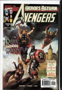 Avengers #2 Alternate Cover (1998) The Avengers