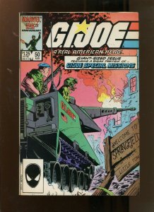 GI JOE #50 (9.2) SPECIAL MISSIONS PREVIEW 1986