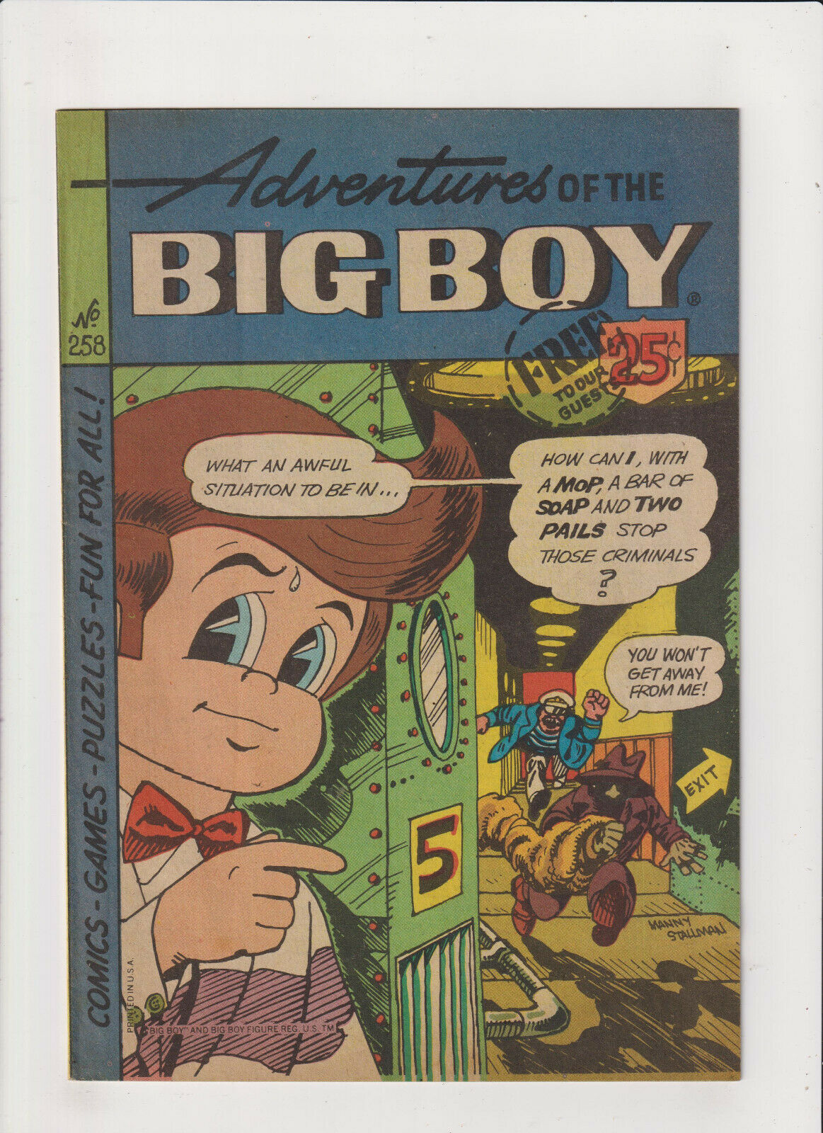 Adventures of the Big Boy #258VF 8.0 Elias Brothers Restaurant