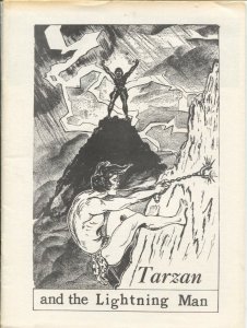Burroughs Bulletin #51 1975-Tarzan and The Lightning Man-VF