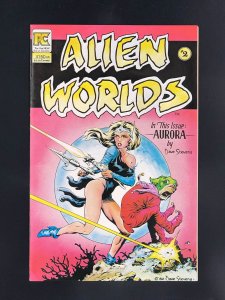Alien Worlds #2 (1983) Cover Art by Dave Stevens