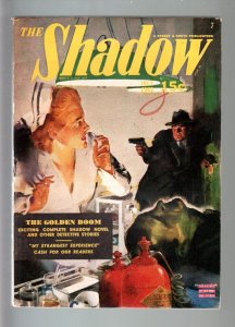 PULP:  SHADOW JULY 1943-THE GOLDEN DOOM-MAXWELL GRANT-FN-RARE PULP FN