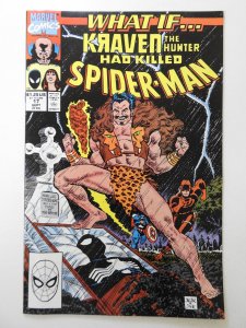 What If...? #17 (1990) Kraven Kills Spidey? VF-NM Condition!
