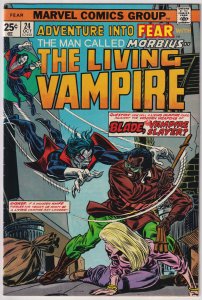 Adventure Into Fear #24 (1974) Morbius vs Blade!