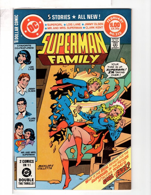 The Superman Family #215 High Grade! > 1¢ Auction! See More! (ID#545)