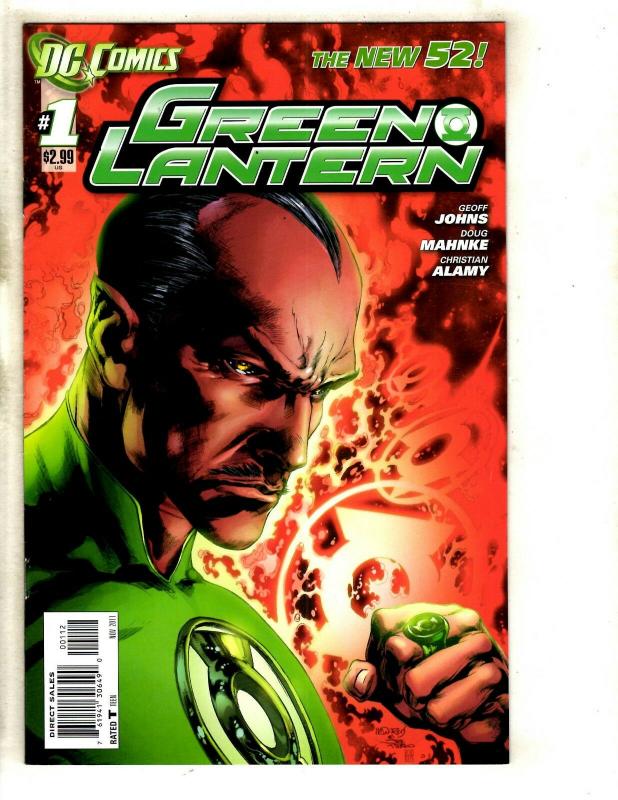 11 The New 52! Green Lantern DC Comics # 1 2 3 4 5 6 7 8(2) 9 10 Hal Jordan MF7