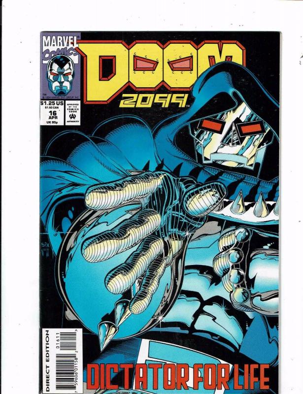 Lot Of 6 Doom 2099 Marvel Comic Books # 15 16 17 18 19 20 Fantastic Four HC1