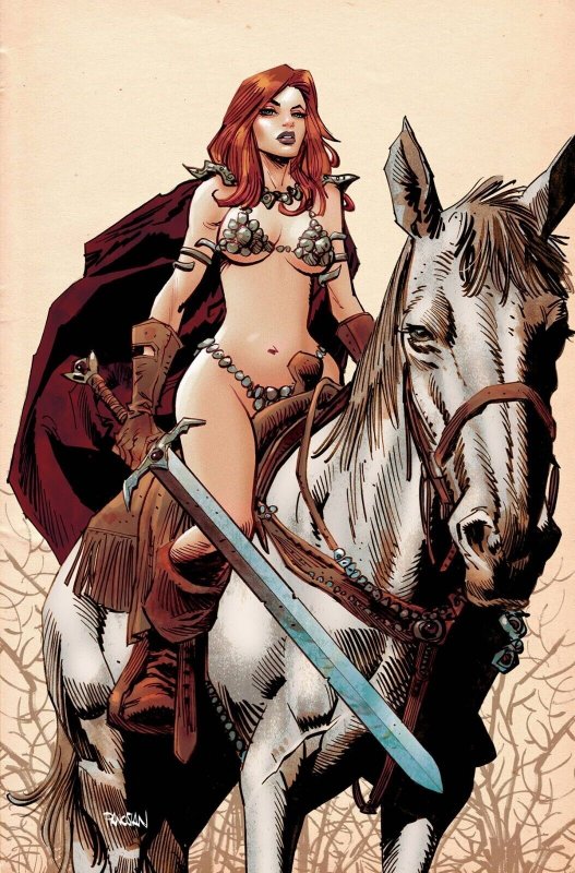 Unbreakable Red Sonja # 4 Variant 1:10 Cover V NM Dynamite 2023 Ships Mar 1st 