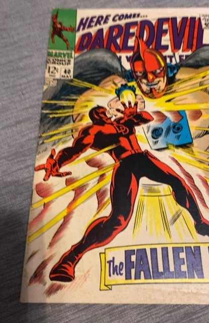 Daredevil #40 (1968)zapped by the exterminato