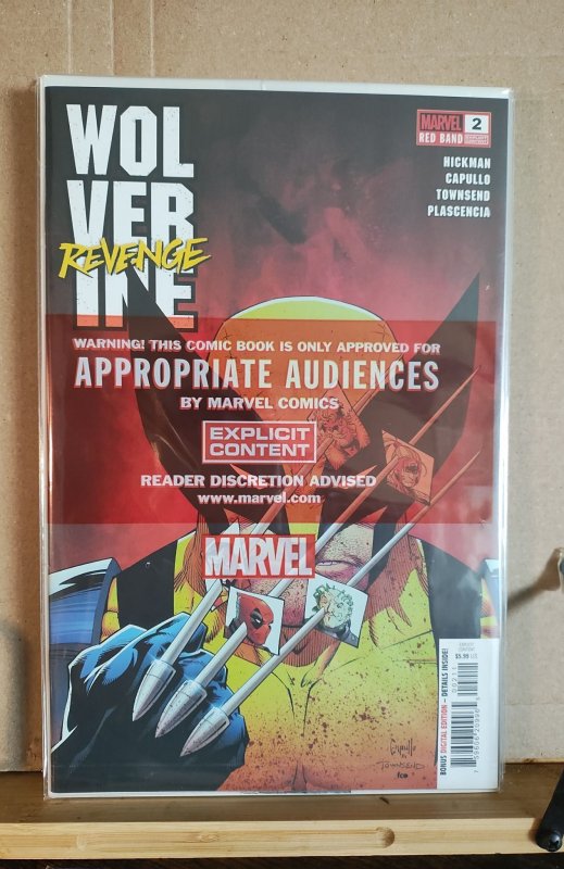 Wolverine: Revenge: Red Band #1-3 (2024) unopened
