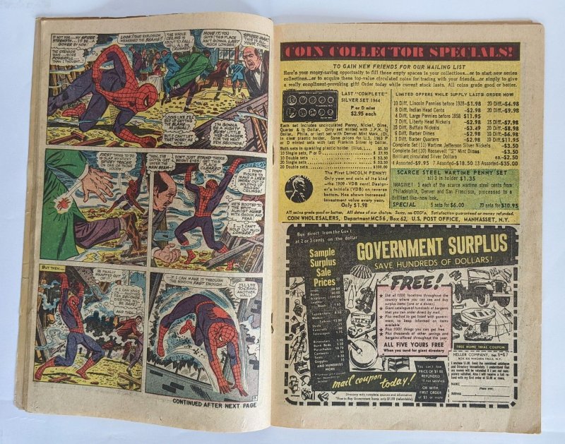 The Amazing Spider-Man #51 (1967)  GD   TAPE ALONG INNER SPINE,  COVER STAIN
