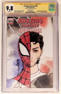 Amazing Fantasy #1000 (2022) CGC SS 9.8 Momoko Variant Cover, signed Momoko!