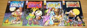 Sergio Aragones' Groo #1-4 VF/NM complete series - dark horse comics set lot 2 3