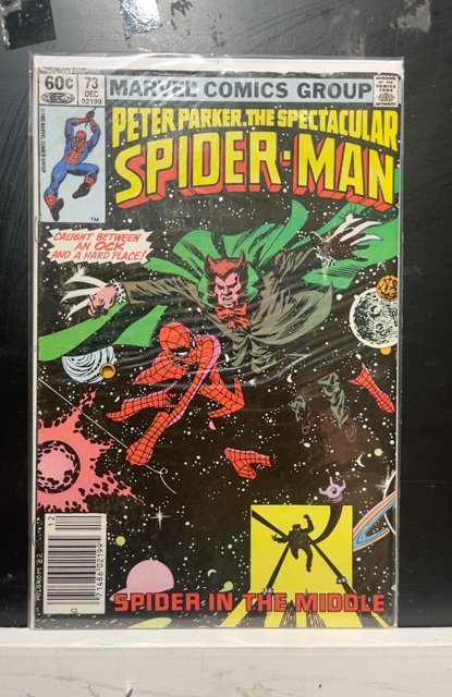 The Spectacular Spider-Man #73 Newsstand Edition (1982)