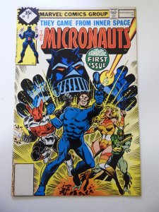 Micronauts #1 (1979) GD/VG Condition 1 1/2 Spine Split