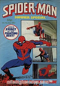 SPIDER-MAN SUMMER SPECIAL MAGAZINE (U.K) (1982 Series) #1 Fine