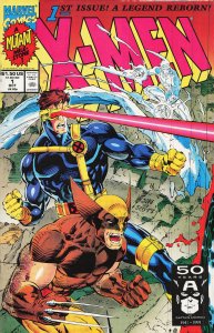 X-Men #1 Wolverine and Cyclops Cover (1991) X-Men [Key Issue]