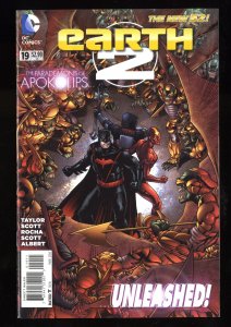 Earth 2 #19 NM- 9.2 1st Appearance Val-Zod Black Superman!