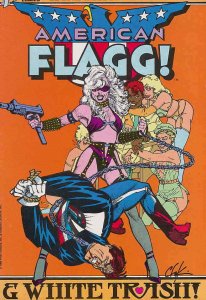 American Flagg! #22 First Comics July Jul 1985 (VF+)
