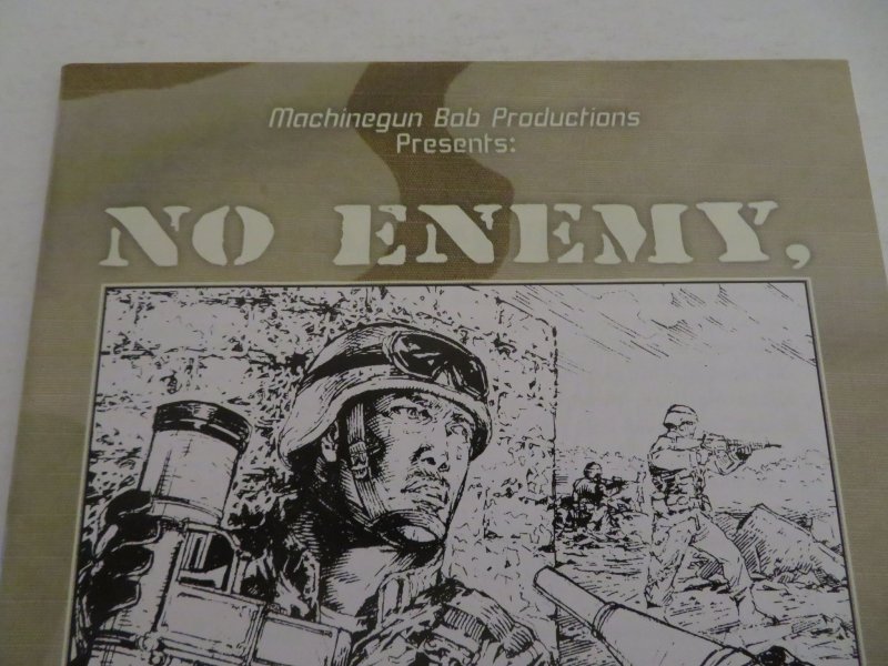 No Enemy, But Peace (2008)One Shot Machine Gun Bob Comic Book Grade VF/NM 9.0