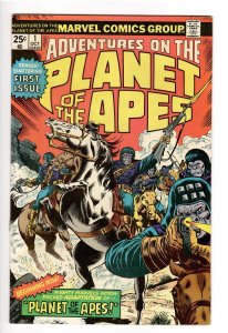 ADVENTURES ON THE PLANET OF THE APES 1 NM- 9.2!! KILLER!!