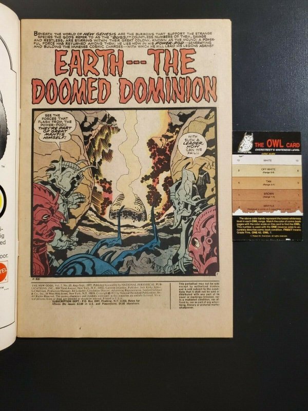 New Gods #10 (1972) F/VF (7.0) Jack Kirby|