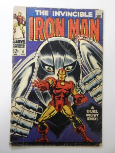 Iron Man #8 (1968) FR/GD Condition see description