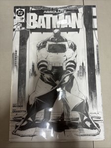 Absolute Batman #1  W.I.P. Work In Progress (2025) DC Comics | Snyder • Dragotta
