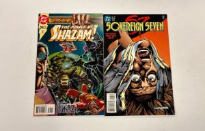 4 DC Comics Sovereign Seven 4 Shazam 36 Starman Sins of the Child 12 13 49 JW16