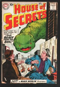 House of Secrets #24 1959-DC-2nd Mark Merlin appearance-VG