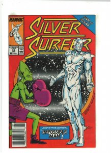 Silver Surfer #33 VG/FN 5.0 Newsstand Marvel Comics 1990