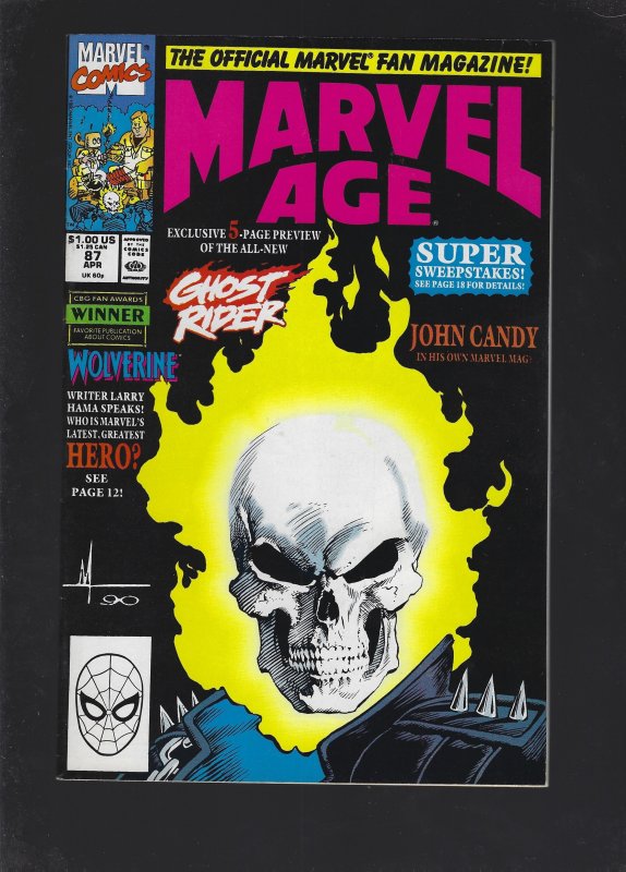 Marvel Age #87 (1990)