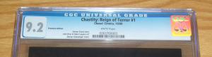 Chastity: Reign of Terror #1 CGC 9.2 cleavenger premium variant limited to 3,000