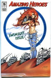 AMAZING HEROES SWIMSUIT ISSUE #5, NM, Joseph Linsner, 1993, more JML in store