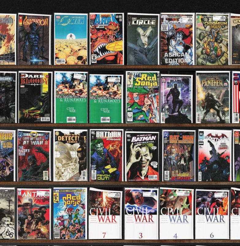 Huge Lot 150+ Comics with Batman, Blood Syndicate, The Darkness & More!