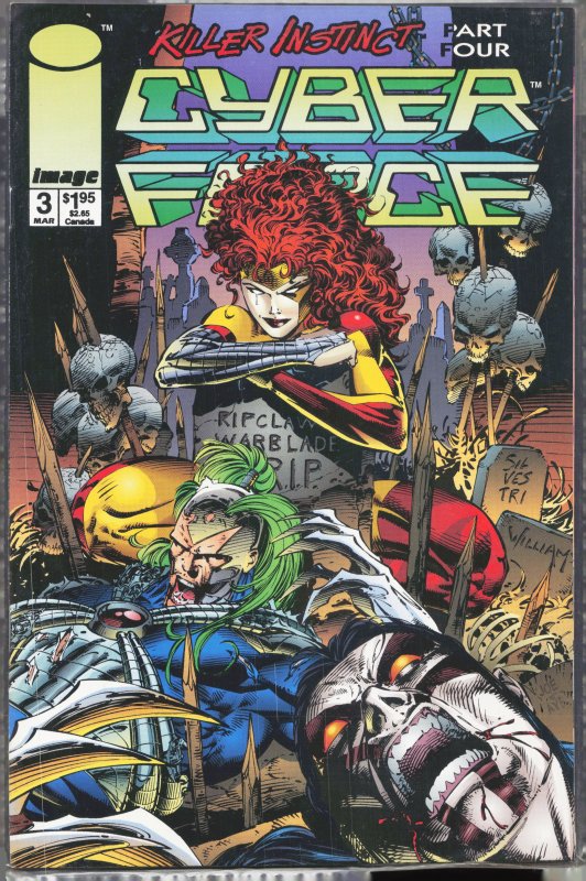 Cyberforce #3 (1994) Cyberforce