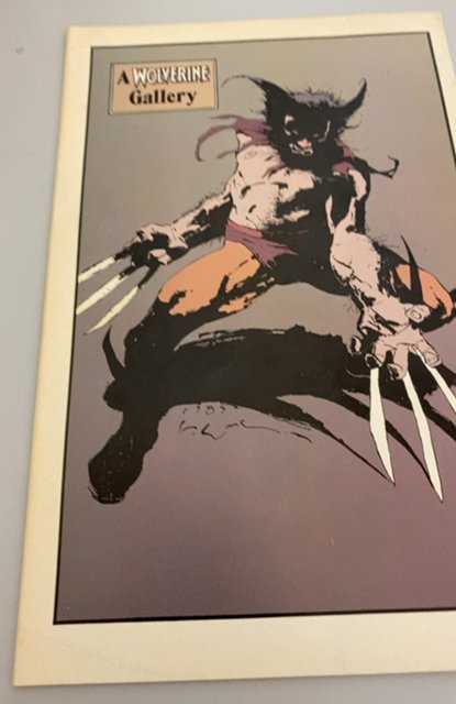 Wolverine #10 (1989)vs sabertooth 1 st battle