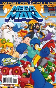 MEGA MAN #25 SEGA WRAPAROUND VARIANT ARCHIE COMICS NM.