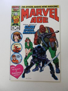 Marvel Age #40 (1986) NM- condition