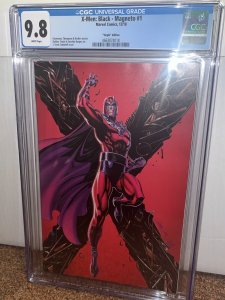 X-Men Black Magneto 1 (2018) Virgin 1:100 J Scott Campbell Variant, CGC 9.8
