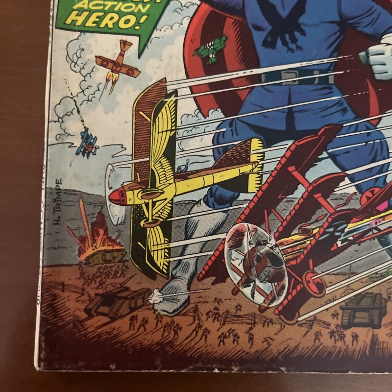 Marvel Super-Heroes #16  1968  Origin & First App. Phantom Eagle. Mid Grade.