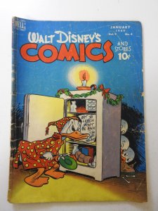 Walt Disney's Comics & Stories #100 (1949) GD Condition see desc