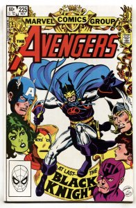 AVENGERS #225--BLACK KNIGHT--MARVEL--COMIC BOOK--NM-