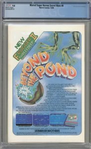 Marvel Super Heroes Secret Wars #8 (1984) CGC 9.8 WHITE PAGES